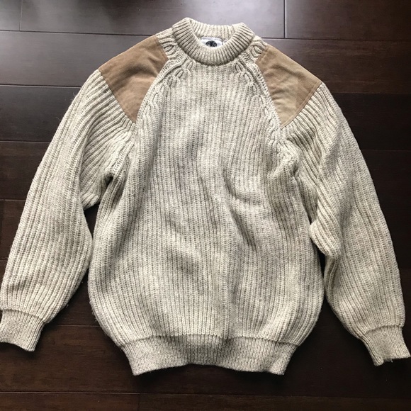 oiled wool sweater